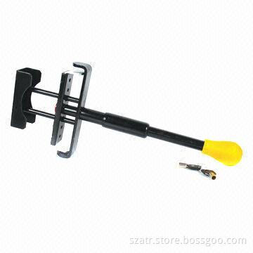 Pedal Lock, Made of Steel, Round Key Type